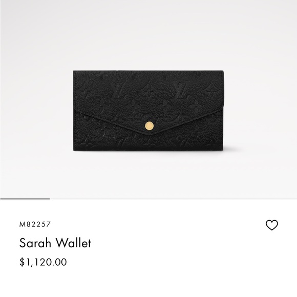 Louis Vuitton “Sarah” Wallet - Picture 5 of 5